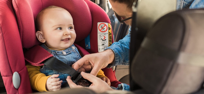 Штраф в Украине за перевозку детей без авто кресла